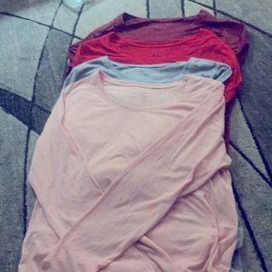 Long sleeve shirts (set of 4)